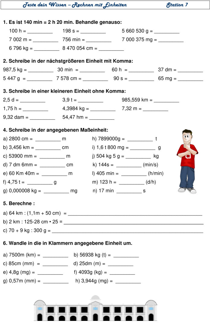 bungsblatt Zu Gr en Und Ma einheiten bungsblatt-zu-gr-en-und-ma-einheiten