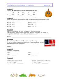 Teiler und Vielfache 3077 Vorschau