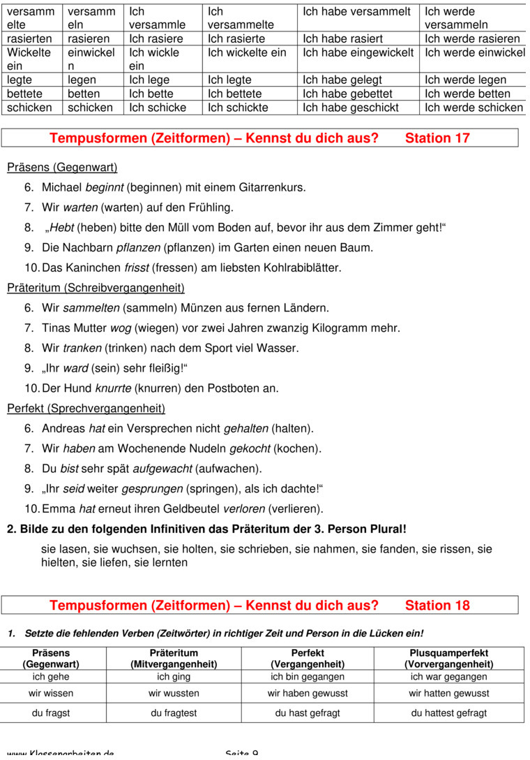 bungsblatt-zu-zeitformen