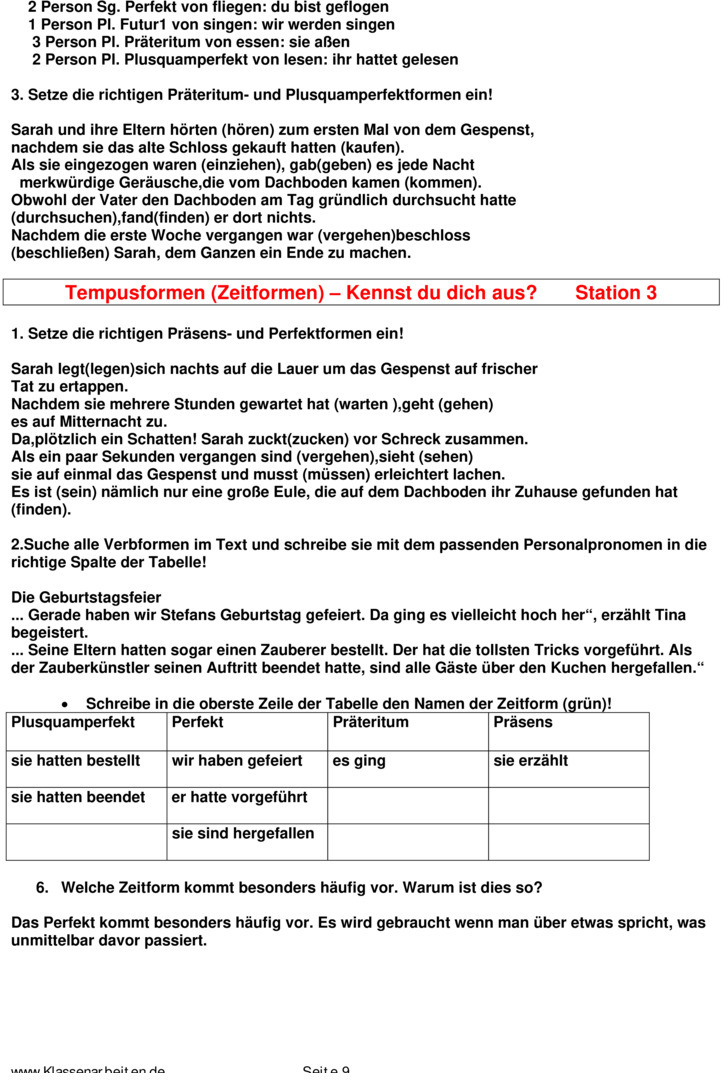 bungsblatt-zu-zeitformen