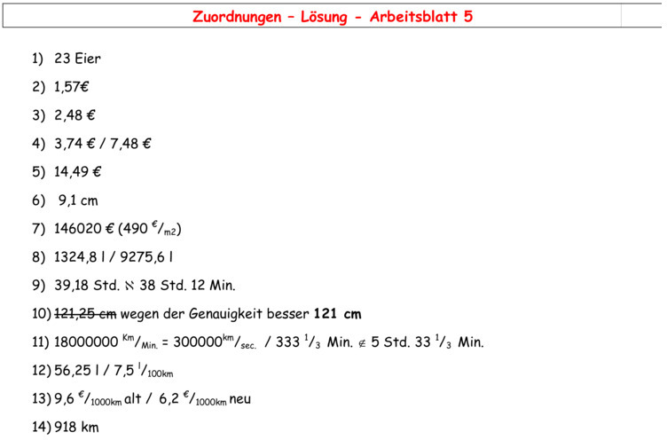 Proportionale Zuordnungen Aufgaben Mit Lösungen Klasse 7 Pdf www.klassenarbeiten.de