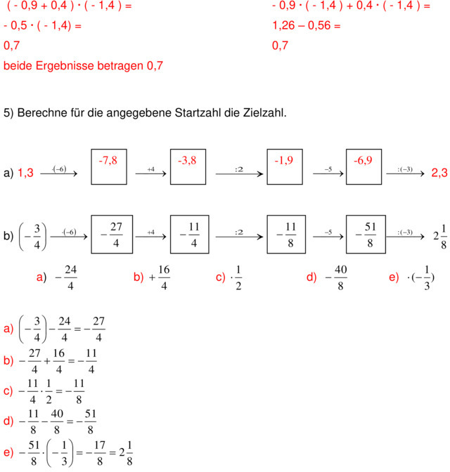 Rationale Zahlen übungen Klasse 7 Zum Ausdrucken Klassenarbeit zu Rationale Zahlen