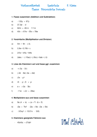 Binomische Formeln 4025 Vorschau