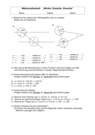 Geometrie [8. Klasse] 4026 Vorschau