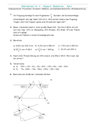 Verschiedene Themen [Mathe 8. Klasse] 4031 Vorschau