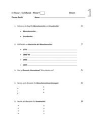 Recht und Menschenrechte 4240 Vorschau