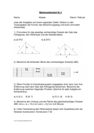 Geometrie [9. Klasse] 4271 Vorschau