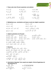 Wurzelrechnung 4273 Vorschau