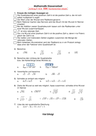 Wurzelrechnung 4281 Vorschau
