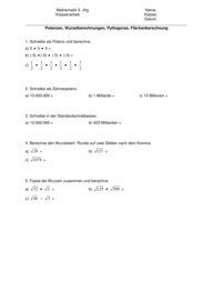 Satz des Pythagoras 4290 Vorschau