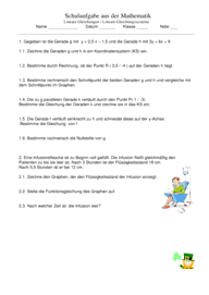 Lineare Gleichungssysteme [9. Klasse] 4292 Vorschau