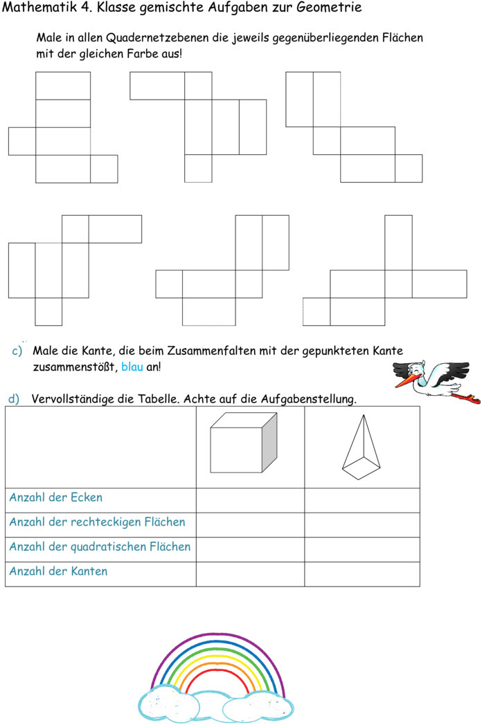 Übungsblatt zu Geometrie