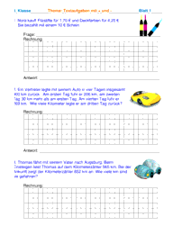 Textaufgaben 4610 Vorschau