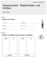 Maßeinheiten und Größen 4631 Vorschau