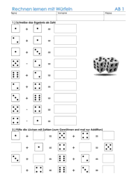 Rechnen von 1 bis 20 4692 Vorschau