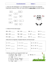 1. Halbjahr gemischt [Mathe 4. Klasse] 4698 Vorschau