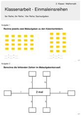 Einmaleinsreihen 4744 Vorschau