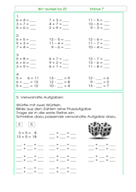 Rechnen von 1 bis 20 4763 Vorschau