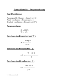 Prozentrechnung 4778 Vorschau