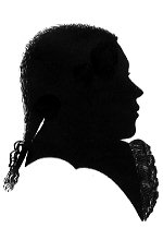 Der 16jährige Beethoven in Hoftracht(Silhouette)